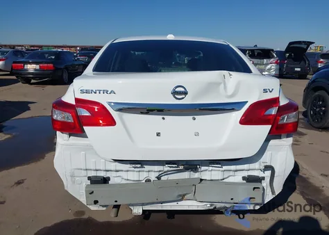 2017 Nissan Sentra Sv z USA, uszkodzony, nr VIN 3N1AB7AP5HY240801